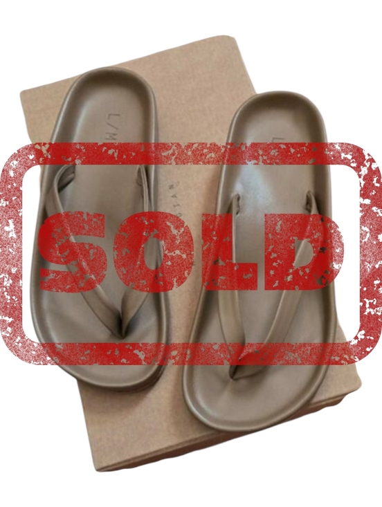 Lauren Manoogian Shoes - SOLD DO NOT BUY Lauren Manoogian Taupe Loam Zori Sandals Flip Flops